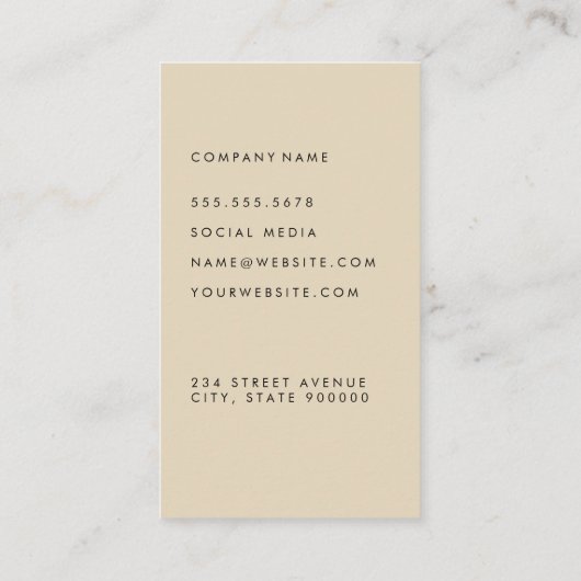 Logo Visitenkarte (Rückseite)