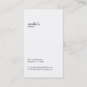 Logo Visitenkarte (Rückseite)