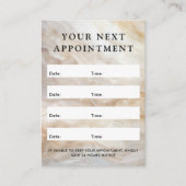 Logo-Visitenkarte Terminkarte (Vorderseite)