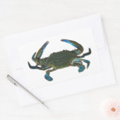 Logo von Atlantic Blue Crab Rechteckiger Aufkleber (Umschlag)