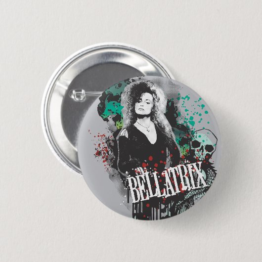 Logo von Bellatrix Lestrange Button (Vorne & Hinten)