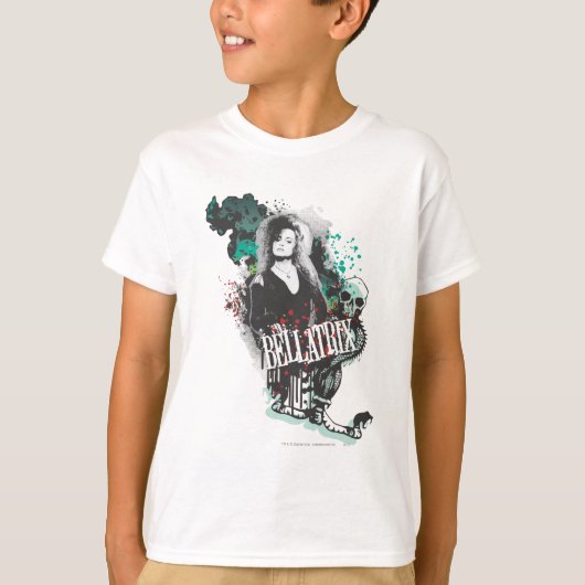 Logo von Bellatrix Lestrange T-Shirt (Vorderseite)