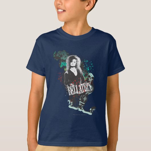 Logo von Bellatrix Lestrange T-Shirt (Vorderseite)