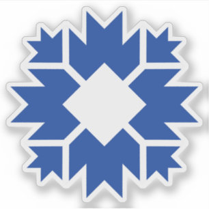 Logo von Bloomington, Indiana, USA Aufkleber