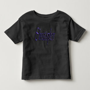 Logo von Blue Christopher Name Kleinkind T-shirt