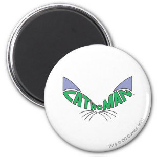 Logo von Catwoman Green Magnet