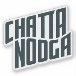 Logo von Chattanooga, Tennessee, USA Aufkleber