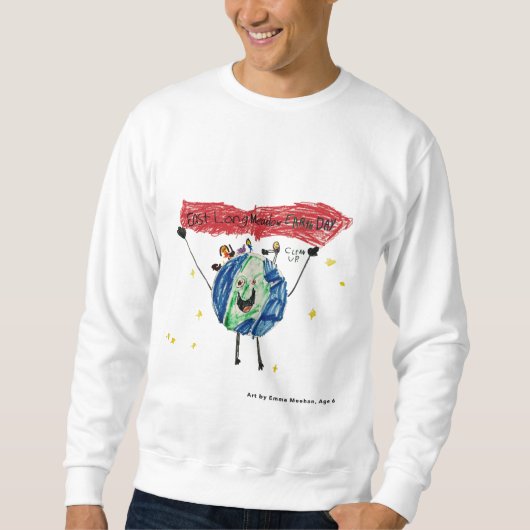 Logo von Emma zum East Longmeadow Earth Day 2023 Sweatshirt (Vorderseite)