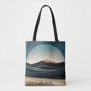 Logo von Fierce Minimalistisch Monta Beach Ocean W Tasche