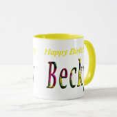 Logo von Floral Becky Tasse (VorderseiteRechts)