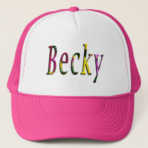 Logo von Floral Becky Truckerkappe