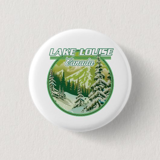 Logo von Lake Louise Canada Button (Vorderseite)