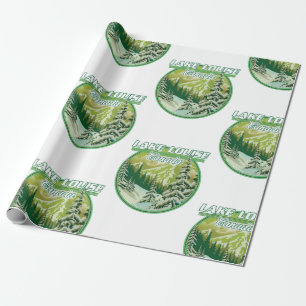Logo von Lake Louise Canada Geschenkpapier