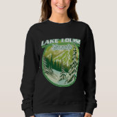 Logo von Lake Louise Canada Sweatshirt (Vorderseite)