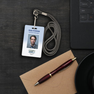 Logo von Light Blue Employee Foto Company Ausweis