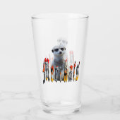 Logo von Meerkat und Meerkats Picture Glas (Rückseite)