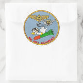 Logo von NAS Fort Lauderdale Runder Aufkleber (Tasche)