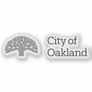 Logo von Oakland, Kalifornien, USA Aufkleber