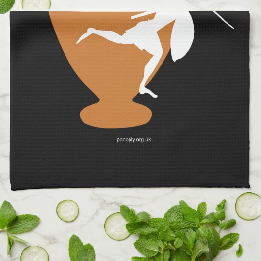 Logo von Panoply Vase Animation Geschirrtuch (Gefaltet)