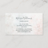 Logo von Pastel Boho Blume Visitenkarte (Rückseite)