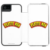 Logo von Plastic Man Incipio iPhone Geldbeutel-Hülle (Folio Geöffnet)