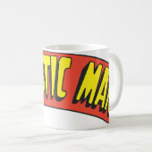 Logo von Plastic Man Kaffeetasse (VorderseiteRechts)