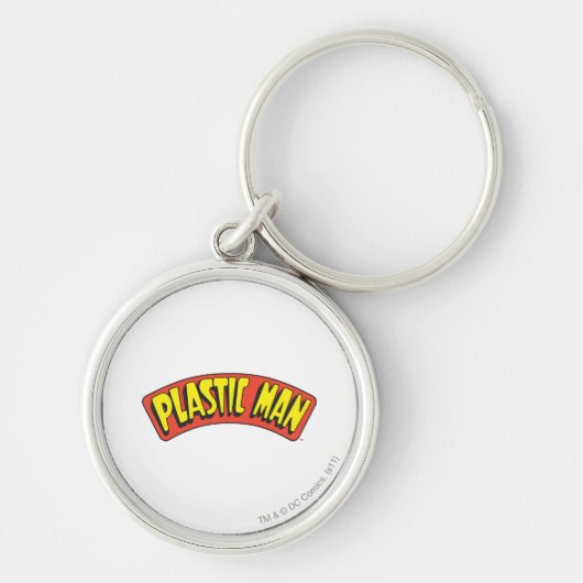 Logo von Plastic Man Schlüsselanhänger (Vorne)