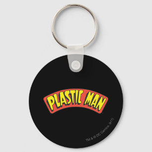 Logo von Plastic Man Schlüsselanhänger