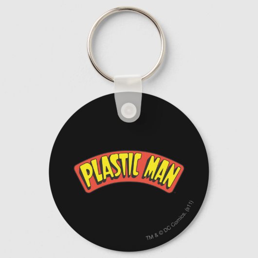 Logo von Plastic Man Schlüsselanhänger (Vorderseite)