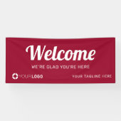 Logo von Red Custom Company Banner (Horizontal)