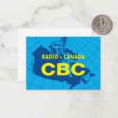 Logo von Retro 1958-1966 Mitteilungskarte (Vorderseite/Rückseite Beispiel)