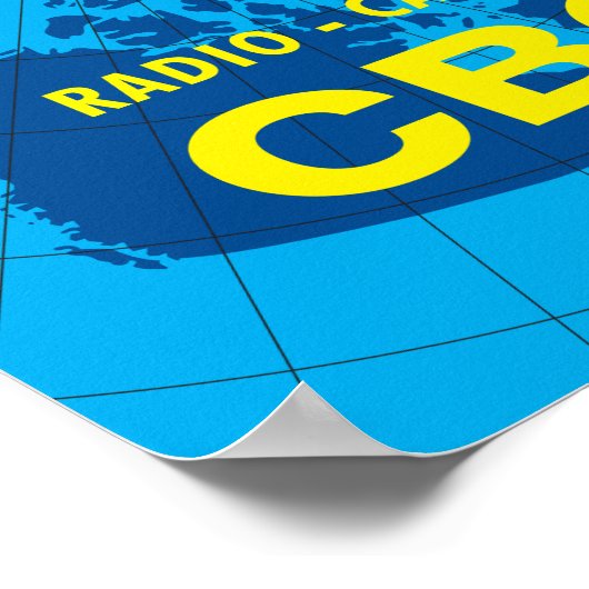 Logo von Retro 1958-1966 Poster (Ecke)