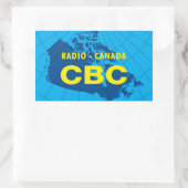 Logo von Retro 1958-1966 Rechteckiger Aufkleber (Tasche)