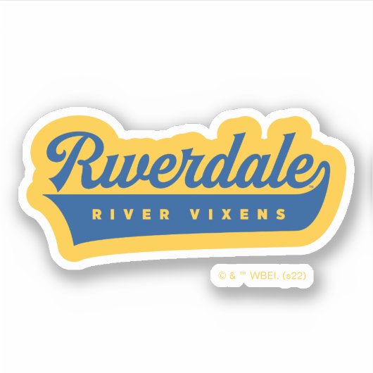 Logo von Riverdale River Vixens Aufkleber (Vorderseite)