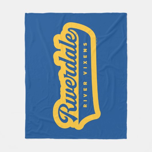 Logo von Riverdale River Vixens Fleecedecke (Vorderseite)