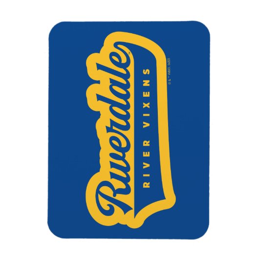 Logo von Riverdale River Vixens Magnet (Vertikal)