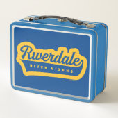 Logo von Riverdale River Vixens Metall Brotdose (Rückseite)