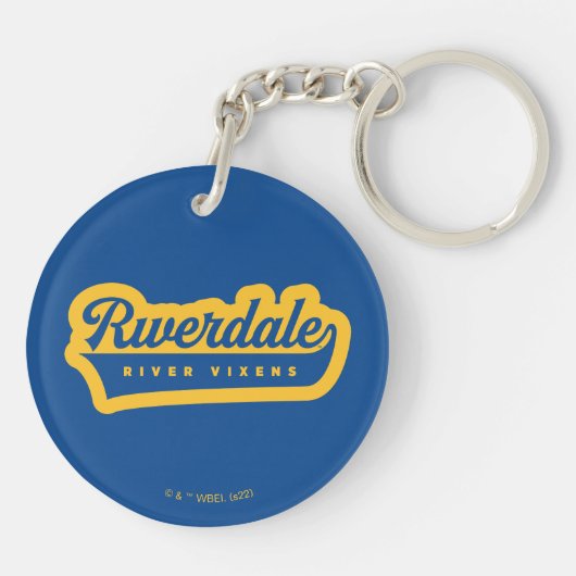 Logo von Riverdale River Vixens Schlüsselanhänger (Rückseite)
