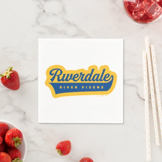 Logo von Riverdale River Vixens Serviette (Beispiel)