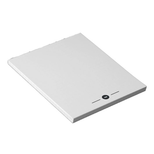 Logo von Simple Gray Company Notizblock (angewinkelt)