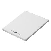 Logo von Simple Gray Company Notizblock (Rotiert)