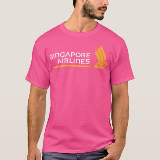 Logo von Singapur Airlines T-Shirt (Vorderseite)