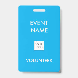 Logo von Sky Blue und Ivory Event Volunteer Ausweis