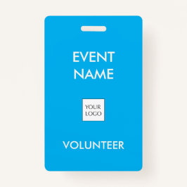 Logo von Sky Blue und Ivory Event Volunteer Ausweis