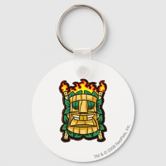 Logo von Team Mystery Island Schlüsselanhänger (Vorderseite)