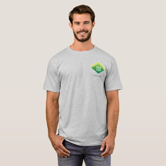 Logo von Unisex Business T - Shirt Custom Company (Vorne ganz)