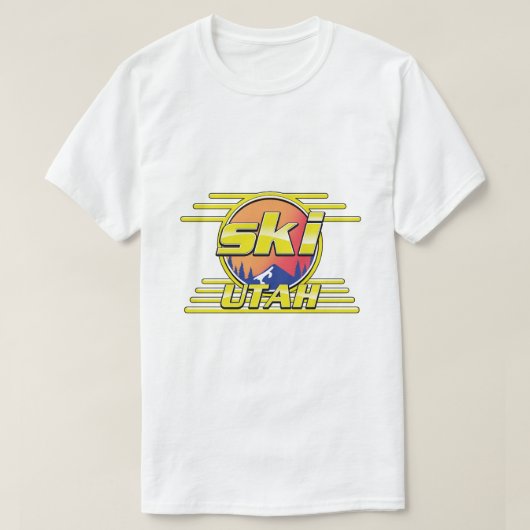 Logo von Utah Ski 1980 T-Shirt (Design vorne)