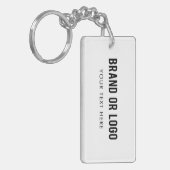 Logo von White Beruflich Business Company Schlüsselanhänger (Vorderseite links)