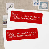 Logo von White Company, Holiday Red Rücksendeadres