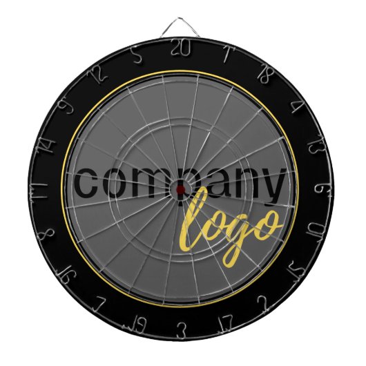 LOGO-VORLAGE FÜR DAS berufliche UNTERNEHMEN Dartscheibe (vorne)
